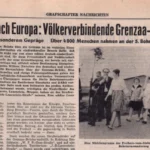 Schülerinnen der Freiherr-vom-Stein-Mittelschule Nordhorn werden beim NDR-Interview während der Bohrturmwanderung gefilmt.
