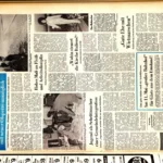 Zeitungsseite vom 27. April 1977 mit lokalen Berichten über das Emsland, darunter ein Artikel zu den Osnabrück-Tagen.