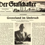 Titelseite der Heimatbeilage 'Der Grafschafter' vom November 1959 mit Artikel über Ministerialdirektor Lauenstein und dem Niedersachsentag.